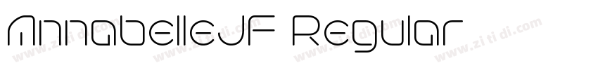 AnnabelleJF Regular字体转换